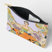 Festive Art Deco Lady Etui (Open)
