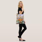 Festive Art Deco Lady Tote Bag (Op model)