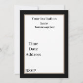 Festive art deco retro vintage kerstdame kaart (Achterkant)