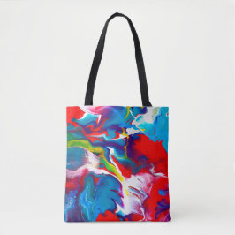 Festive Art Design on Tote Tote Bag