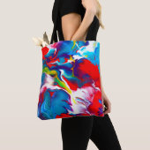 Festive Art Design on Tote Tote Bag (Dichtbij)