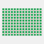 Festive Assorted Red Green Inpakpapier Vel (Voorkant 3)