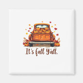 Festive Autumn Harvest Design Celebrating Fall Sea Magneet (Voorkant)