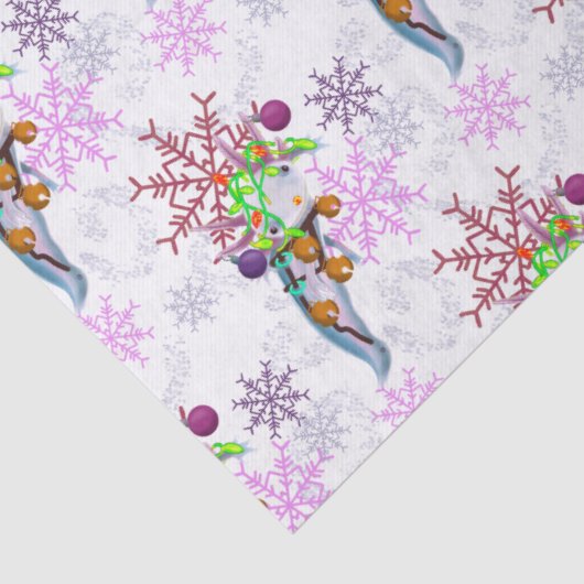 Festive Axlotl Tissuepapier (Detail)