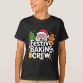 Festive Baking Crew Soft Palette Holiday Family Ch T-shirt (Voorkant)