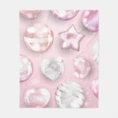 Festive-ballon Fleece Deken (Voorkant)