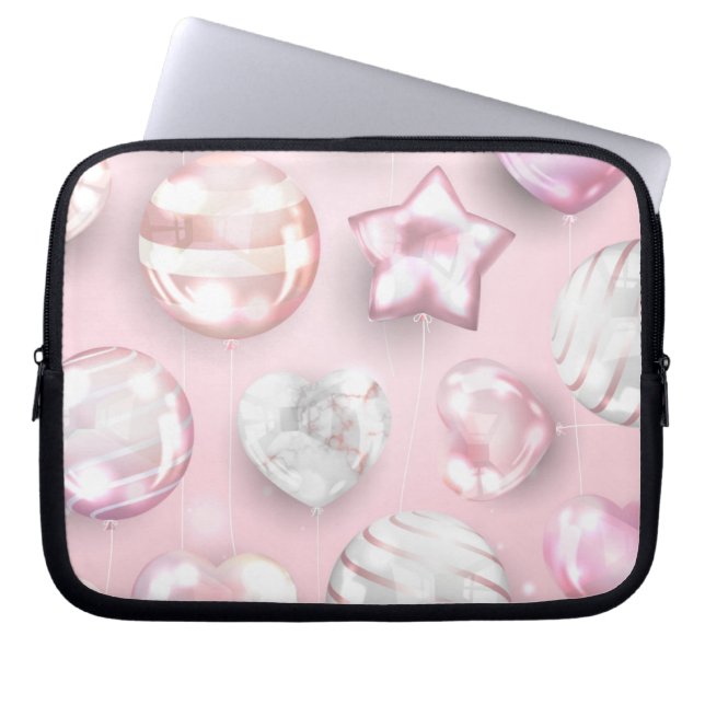 Festive-ballon Laptop Sleeve (Voorkant)