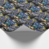 Festive Beatle close Cadeaupapier (Hoek)