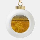 Festive Beer Galaxy a Celestial Quenching Keramische Bal Ornament (Voorkant)