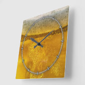 Festive Beer Galaxy a Celestial Quenching Vierkante Klok (Hoek)