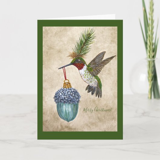 Festive Ben Kerstcard Kaart (Voorkant)