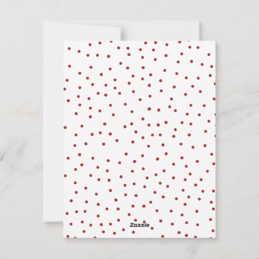 Festive Berries Hand Lettered Prettige feestdagen Feestdagenkaart (Achterkant)