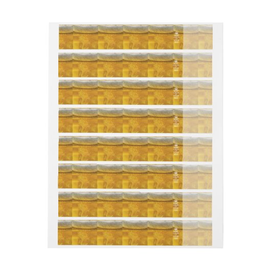 Festive Bier HOUDT CALM EN Uw Creatieve Tekst (Vel)