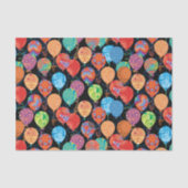 Festive Birthday-ballonnen Tissuepapier (Voorkant)