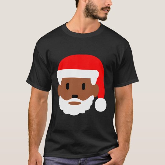Festive Black Merry kerstkerstkerstkerstkerstkerst T-shirt (Voorkant)