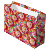 Festive Bloom Energy – Leuchtende Blumen Groot Cadeauzakje (Voorkant Gekanteld)