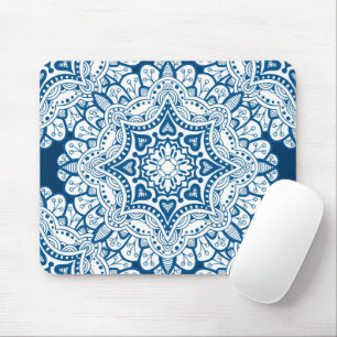 Festive Blue Mandala Muismat