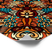 Festive Bohemian Mandala Poster (Hoek)