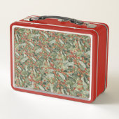 Festive Botanical Christmas Lunch Box (Achterkant)