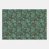 Festive Botanical Inpakpapier Vel (Voorkant 3)