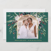 Festive Bounty | Foto: Greenery en Berries One Feestdagenkaart (Voorkant)