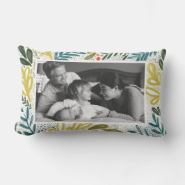 Festive Bramble Custom Photo Kussen