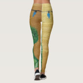 Festive Broccoli Leggings (Achterkant)