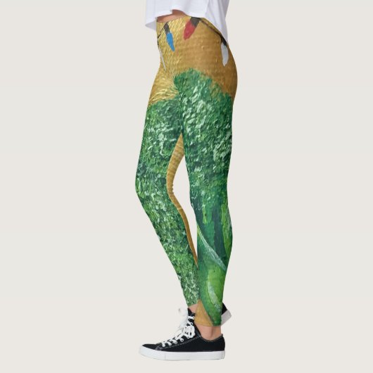 Festive Broccoli Leggings (Links)
