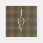 Festive Buffalo Plaid 3 Photos collage Christmas Servet (Voorkant)