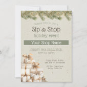 Festive business Holiday Event marketing Kaart (Voorkant)