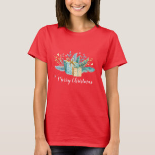 Festive Cadeaus Bouquet kerst T-shirt