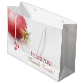 Festive-cadeautas voor Rosh Hashana Groot Cadeauzakje (Voorkant Gekanteld)