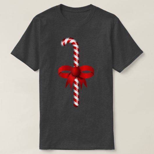 Festive Candy Cane 573 T-shirt (Design voorkant)