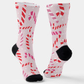 Festive Candy Cane Socks Sokken (Gebogen)