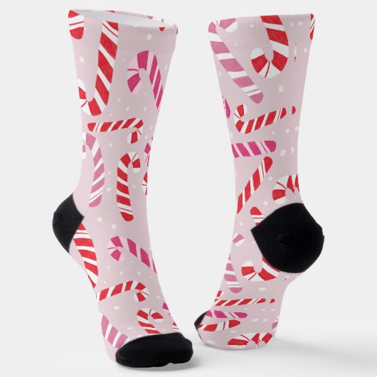 Festive Candy Cane Socks Sokken (Gebogen)