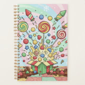 Festive Candy Explosion Holiday   Planner (Voorkant)