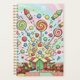 Festive Candy Explosion Holiday   Planner