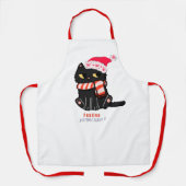 Festive Cat Apron  Schort (Voorkant)