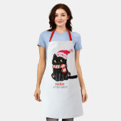 Festive Cat Apron  Schort (Gedragen)