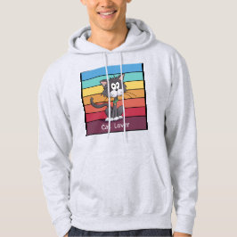 Festive Cat Lover Hoodie