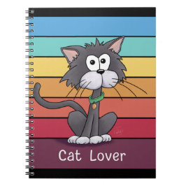 Festive Cat Lover Notitieboek