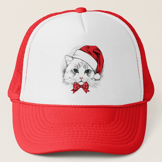 Festive Cat Trucker Pet