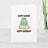 Festive Celebration Cake Card Kaart (Voorkant)