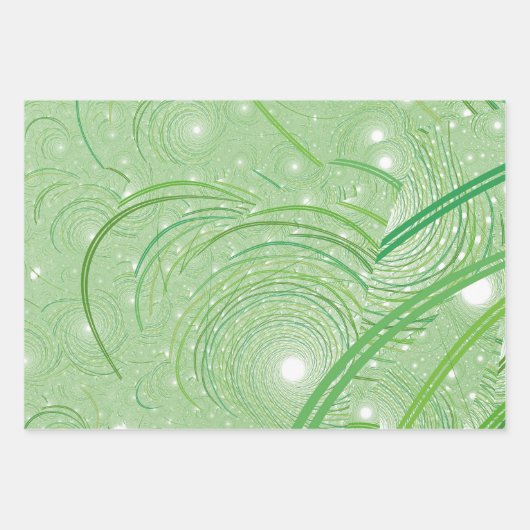 Festive Chaos Inpakpapier Vel (Voorkant 3)