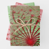 Festive Chaos Inpakpapier Vel (In situ)