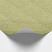 Festive Chic Gold Glitter Background Voeg tekst to Cadeaupapier (Hoek)