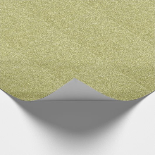 Festive Chic Gold Glitter Background Voeg tekst to Cadeaupapier (Hoek)