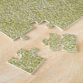 Festive Chic Gold Glitter Background Voeg tekst to Legpuzzel (Zijkant)