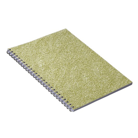 Festive Chic Gold Glitter Background Voeg tekst to Notitieboek (Rechterzijde)