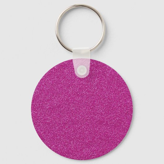 Festive Chic roze Glitter Achtergrond Romantisch Sleutelhanger (Voorkant)